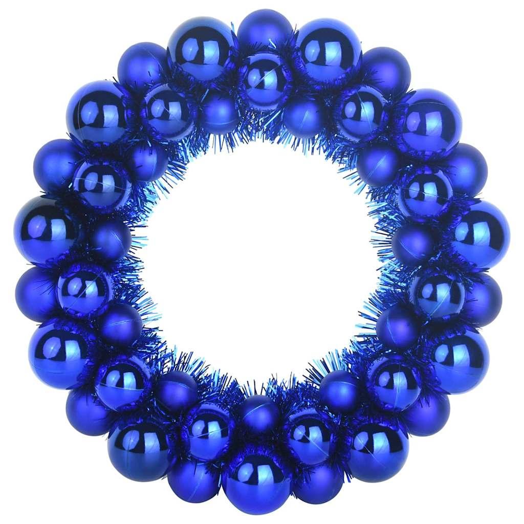 Coronas de Bolas de Navidad 2 uds. 33 x 33 x 7 cm