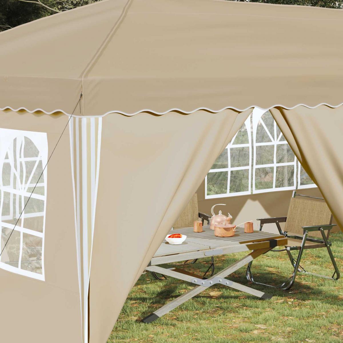 Carpa Plegable para Fiestas 575 x 288 x 245 cm