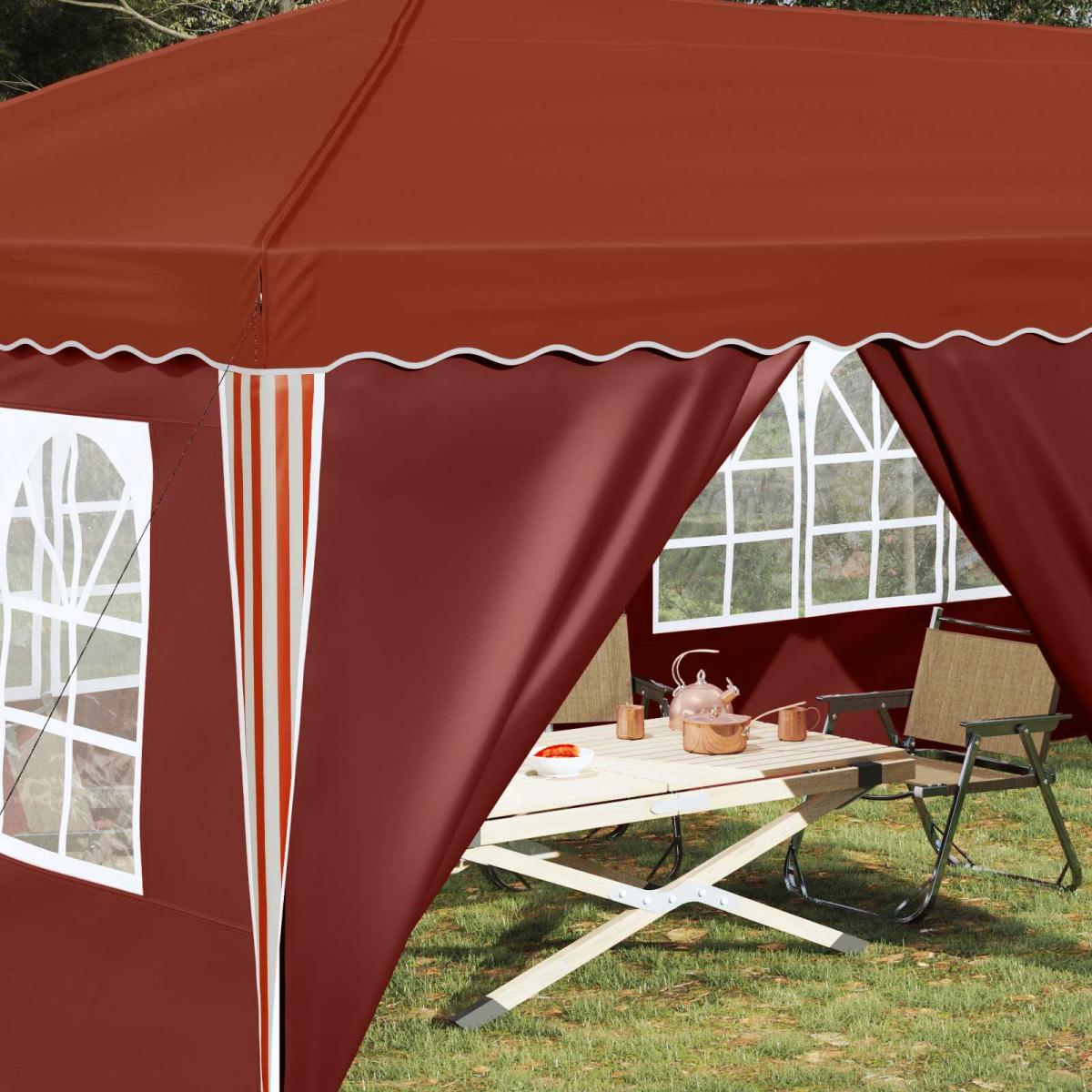 Carpa Plegable para Fiestas 575 x 288 x 245 cm