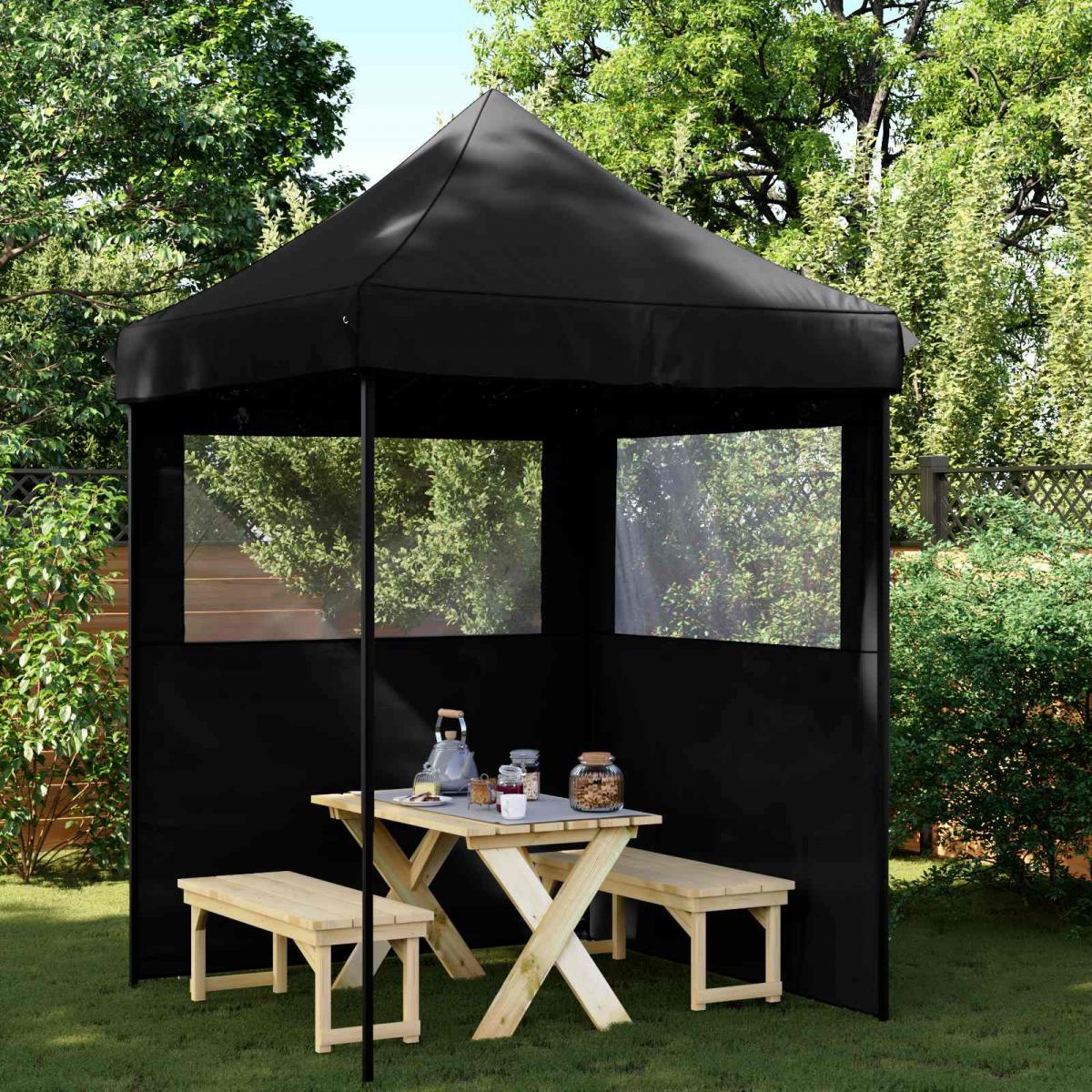 Carpa de Fiesta 200 x 200 x 315 cm Gris antracita Tela Oxford