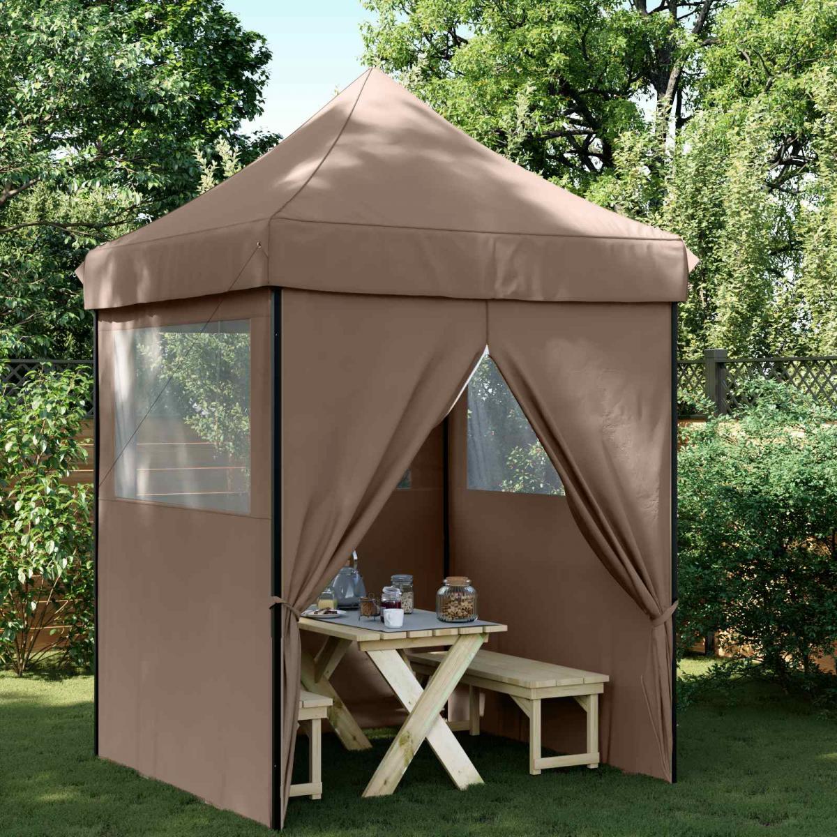 Carpa de Fiesta 200 x 200 x 315 cm Gris antracita Tela Oxford
