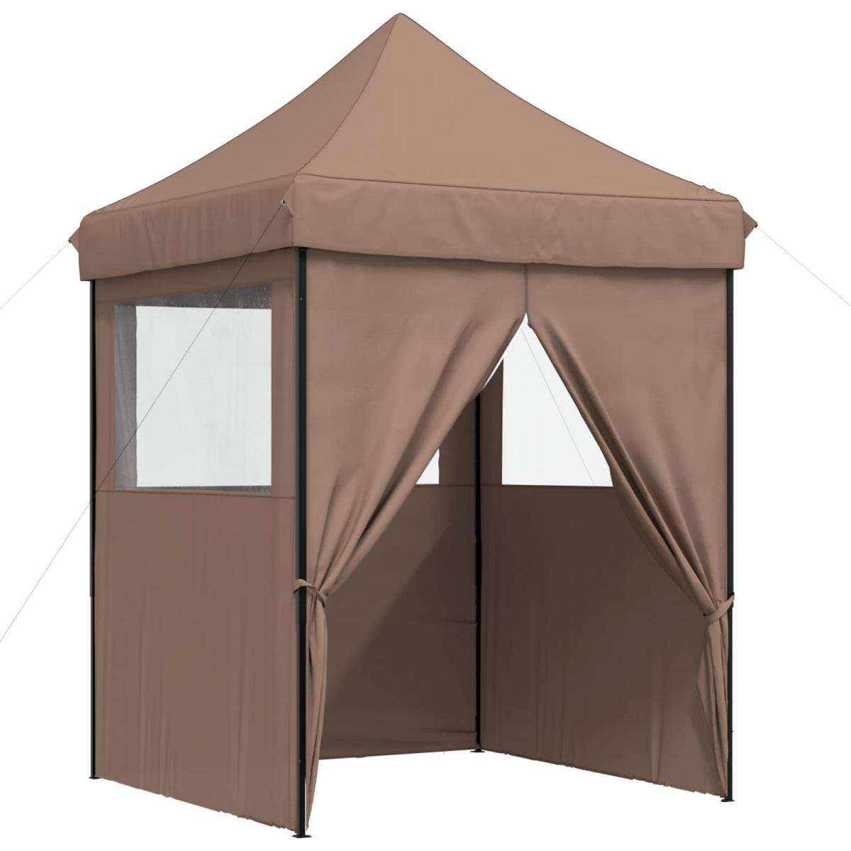 Carpa de Fiesta 200 x 200 x 315 cm Gris antracita Tela Oxford
