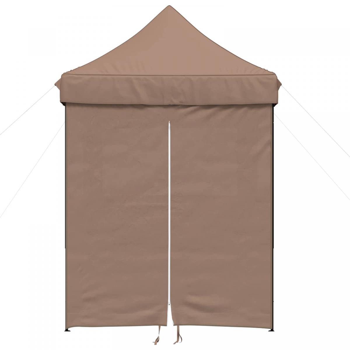 Carpa de Fiesta 200 x 200 x 315 cm Gris antracita Tela Oxford