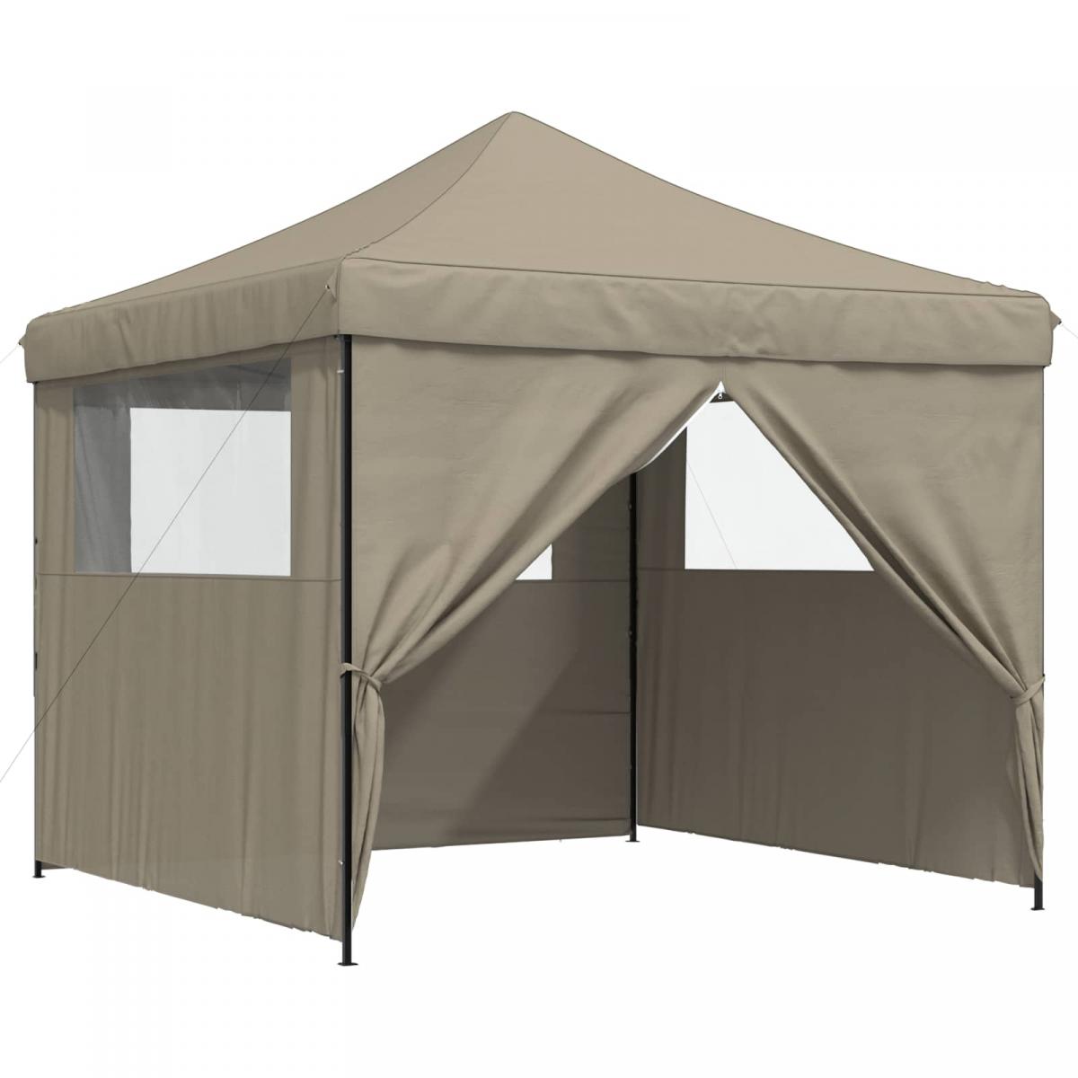 Carpa de Fiesta 200 x 200 x 315 cm Gris antracita Tela Oxford
