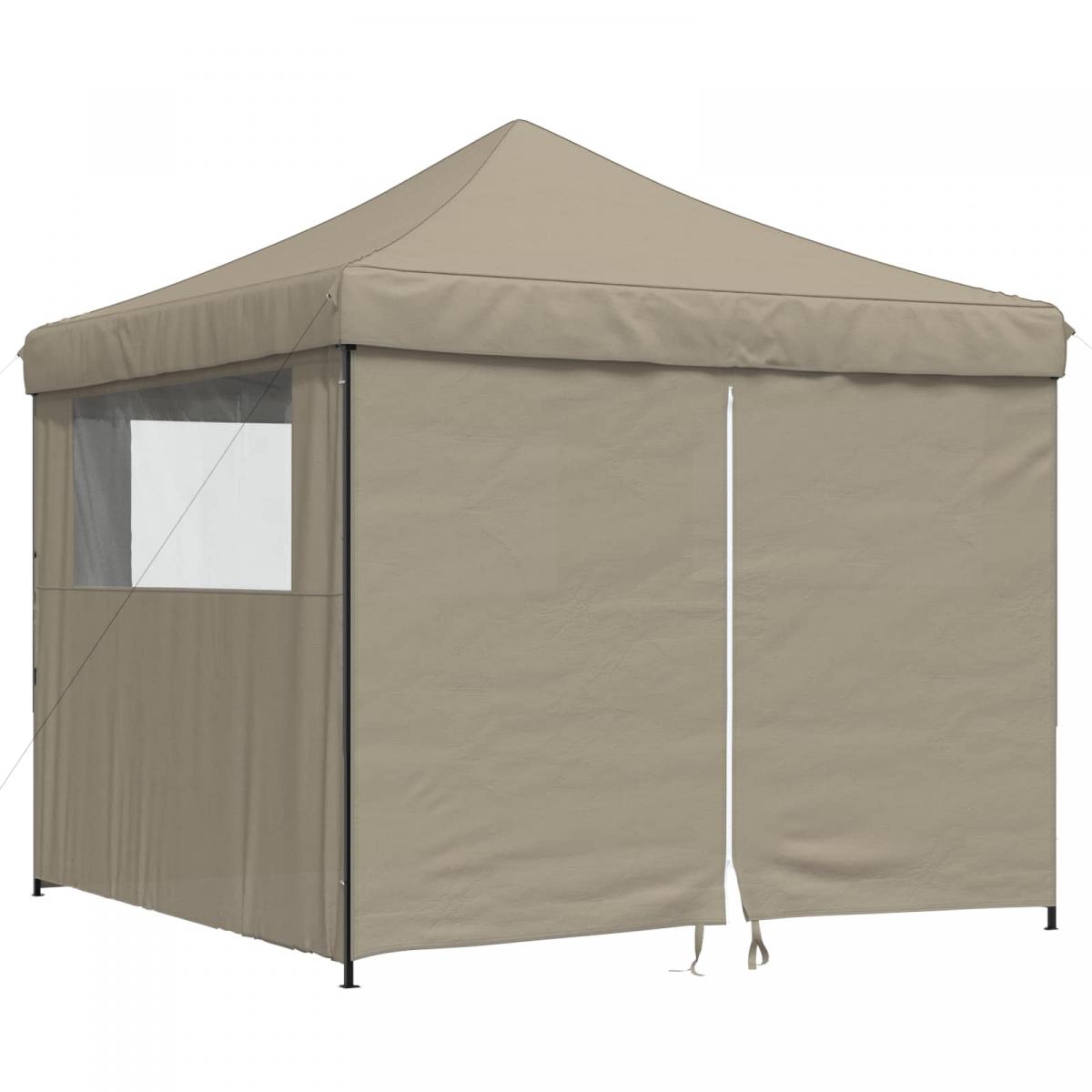 Carpa de Fiesta 200 x 200 x 315 cm Gris antracita Tela Oxford
