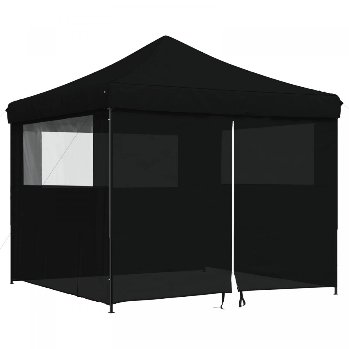 Carpa de Fiesta 200 x 200 x 315 cm Gris antracita Tela Oxford
