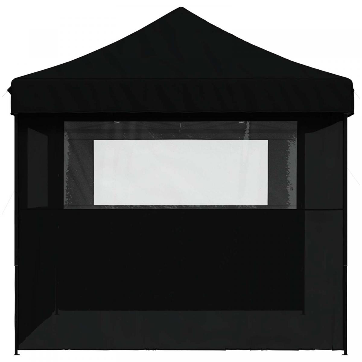 Carpa de Fiesta 200 x 200 x 315 cm Gris antracita Tela Oxford