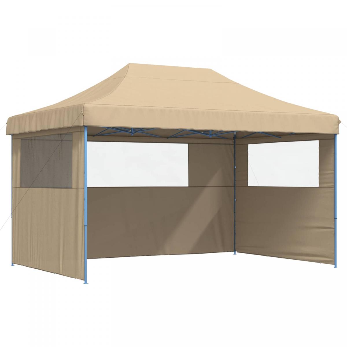 Carpa de Fiesta 200 x 200 x 315 cm Gris antracita Tela Oxford