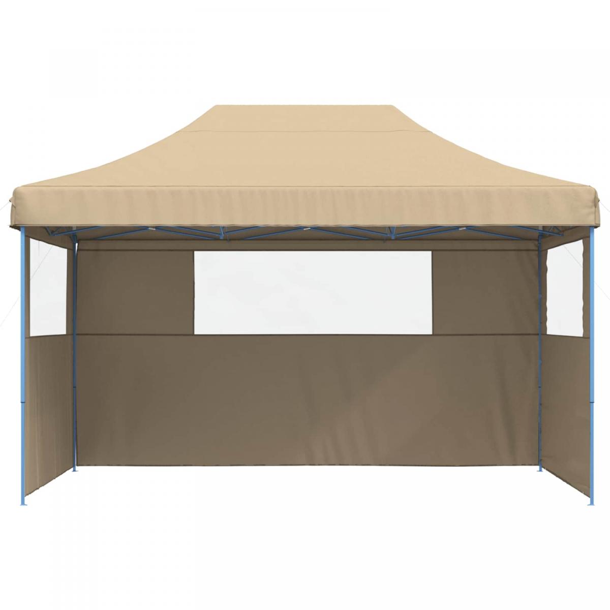Carpa de Fiesta 200 x 200 x 315 cm Gris antracita Tela Oxford
