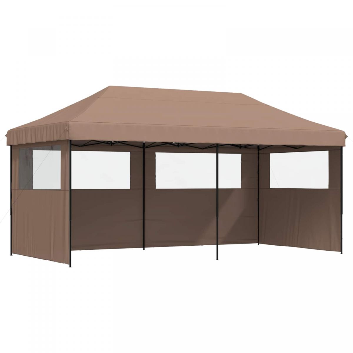 Carpa de Fiesta 200 x 200 x 315 cm Gris antracita Tela Oxford