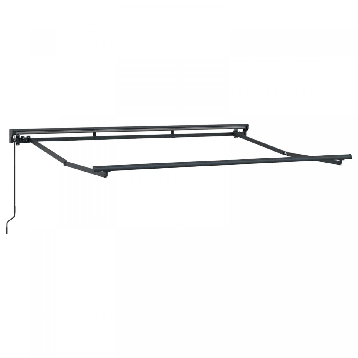 Estructura de toldo manual