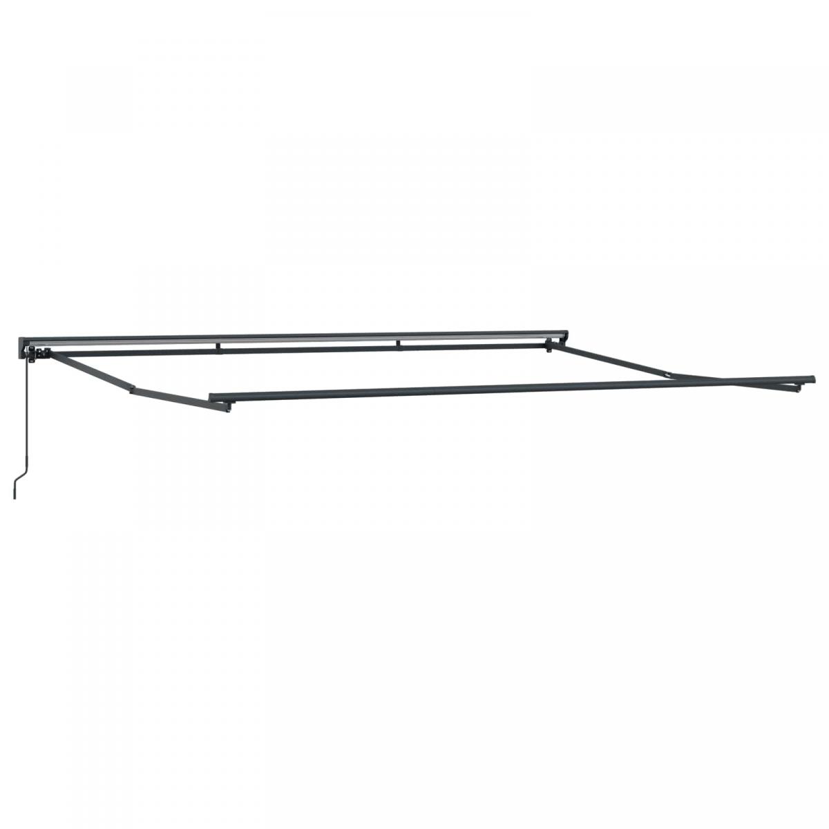 Estructura de toldo manual