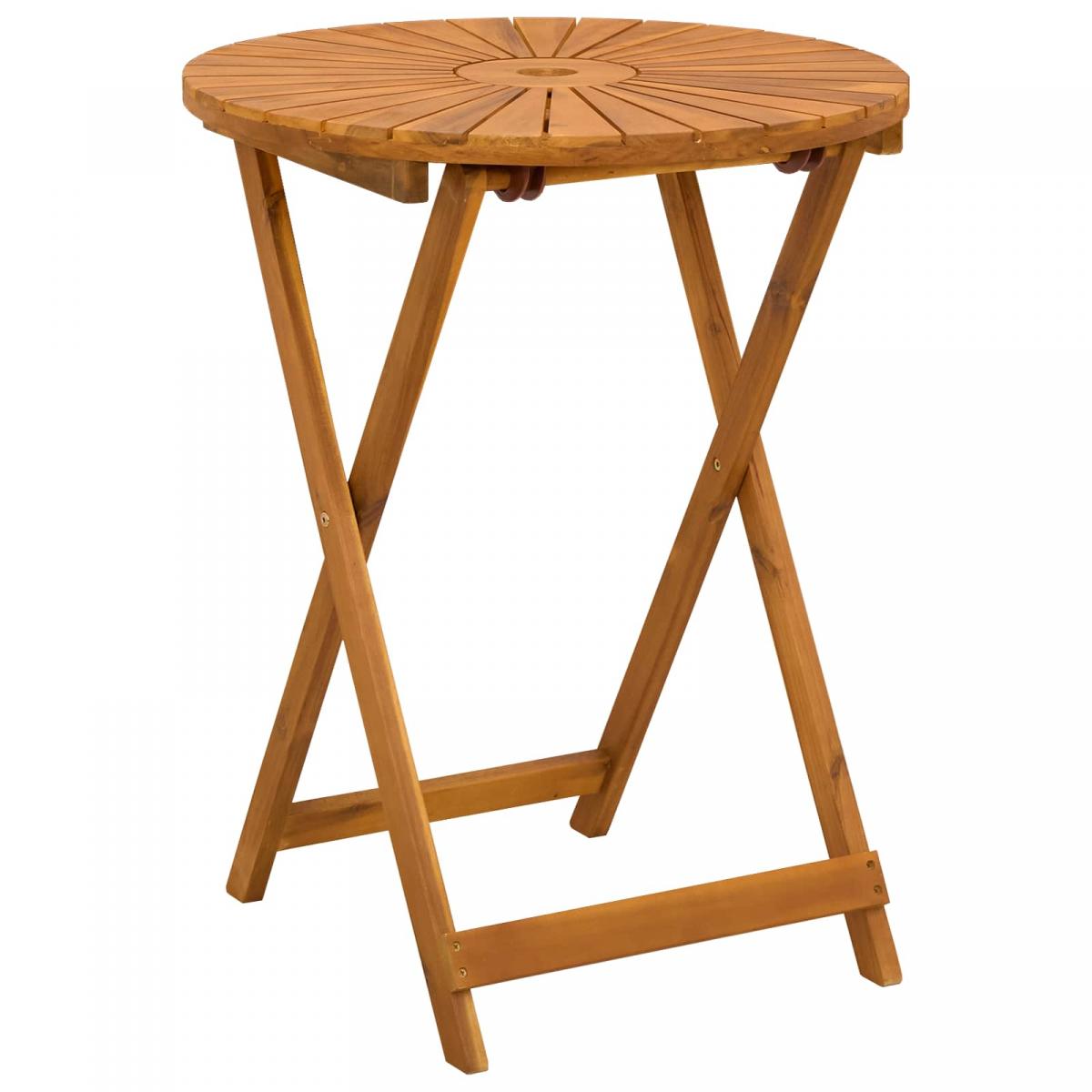 Mesa de jardín plegable
