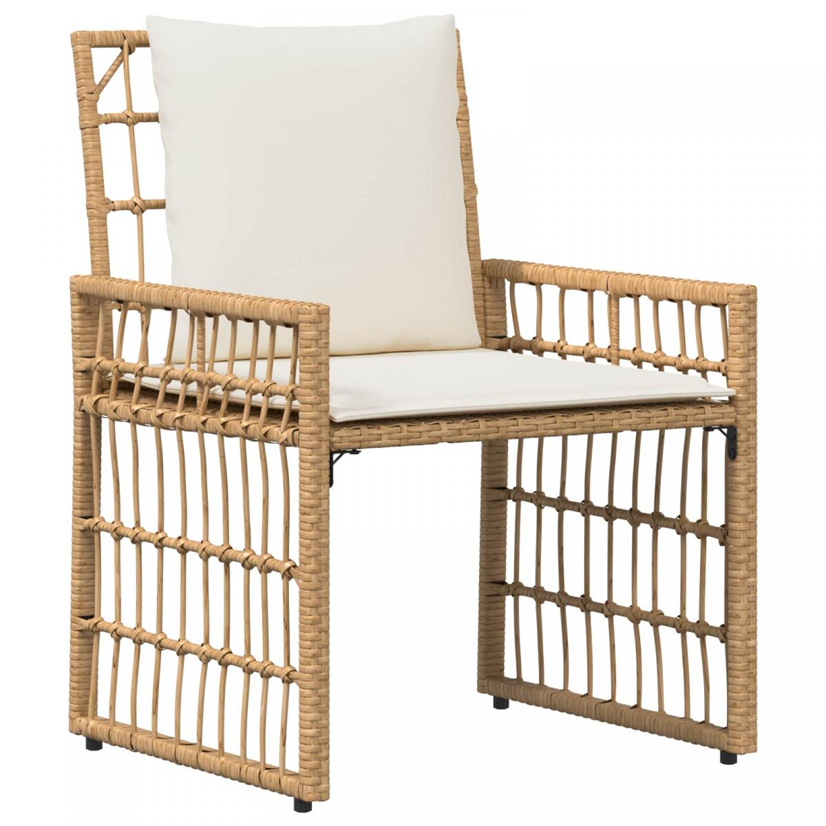 Juego de muebles de exterior 4 uds