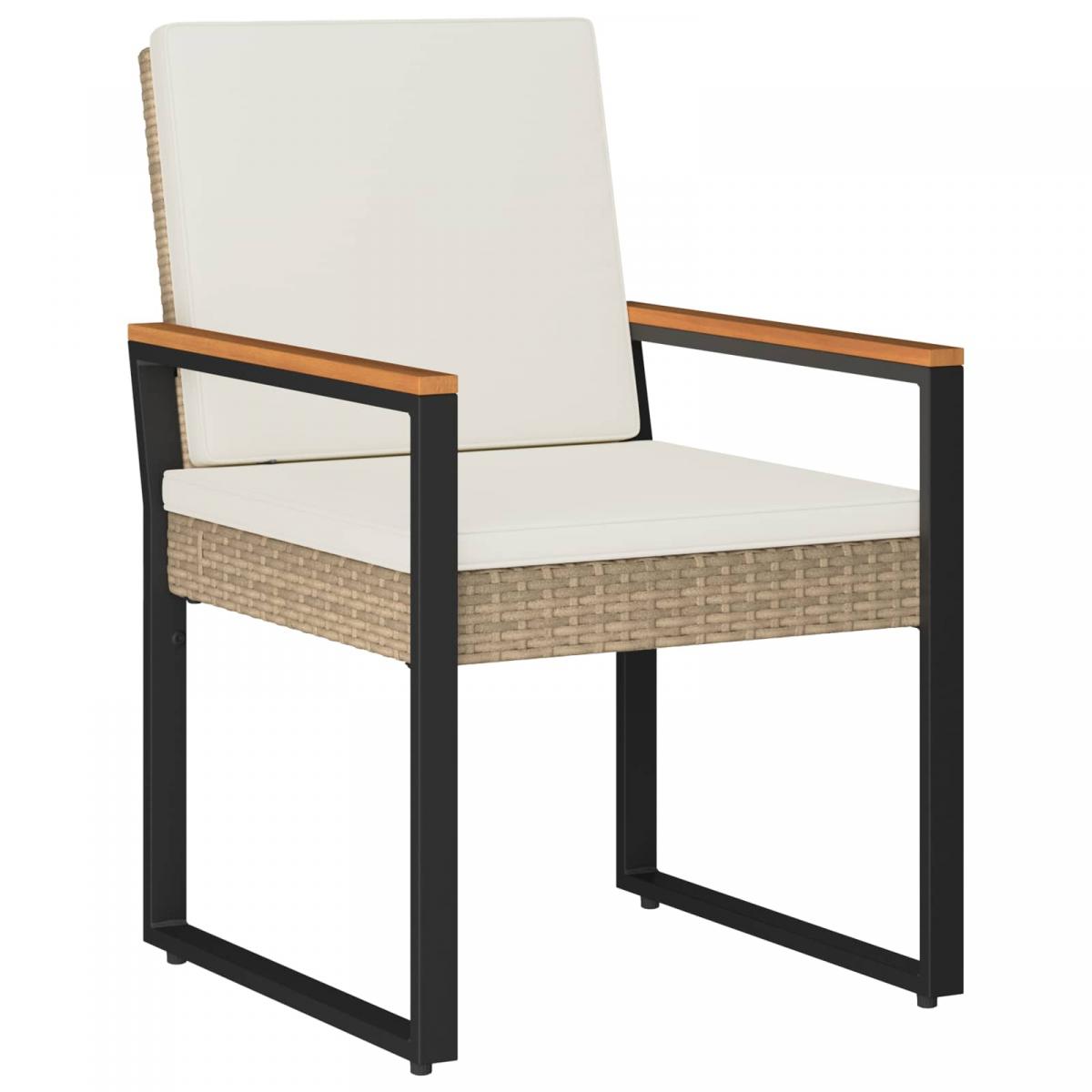 Juego de muebles de exterior 4 uds