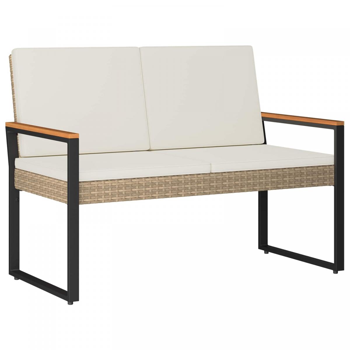 Juego de muebles de exterior 4 uds