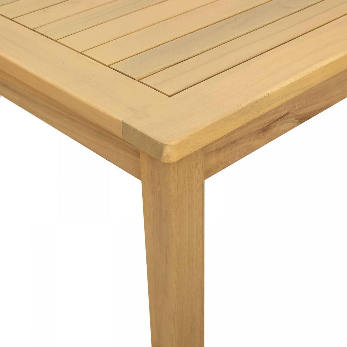 Mesa de Café Acacia clara