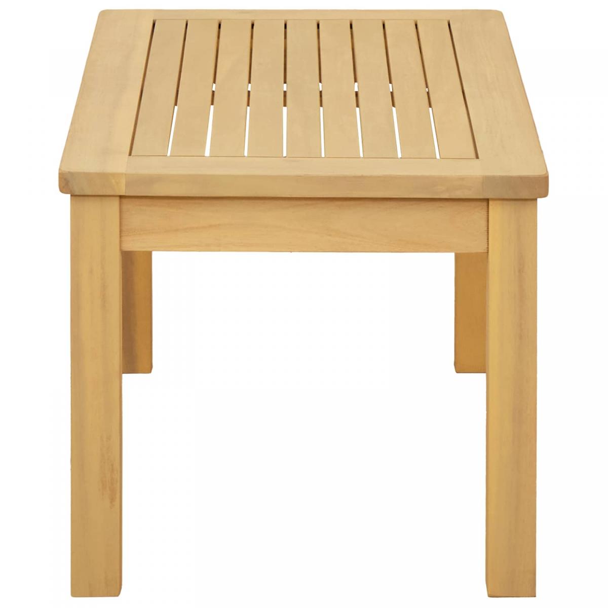 Mesa de Café Acacia clara