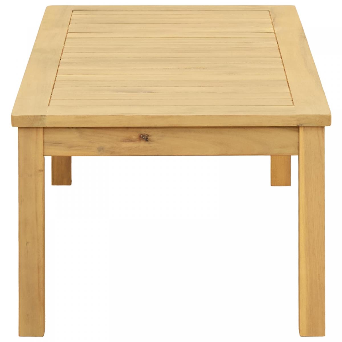 Mesa de Café Acacia clara