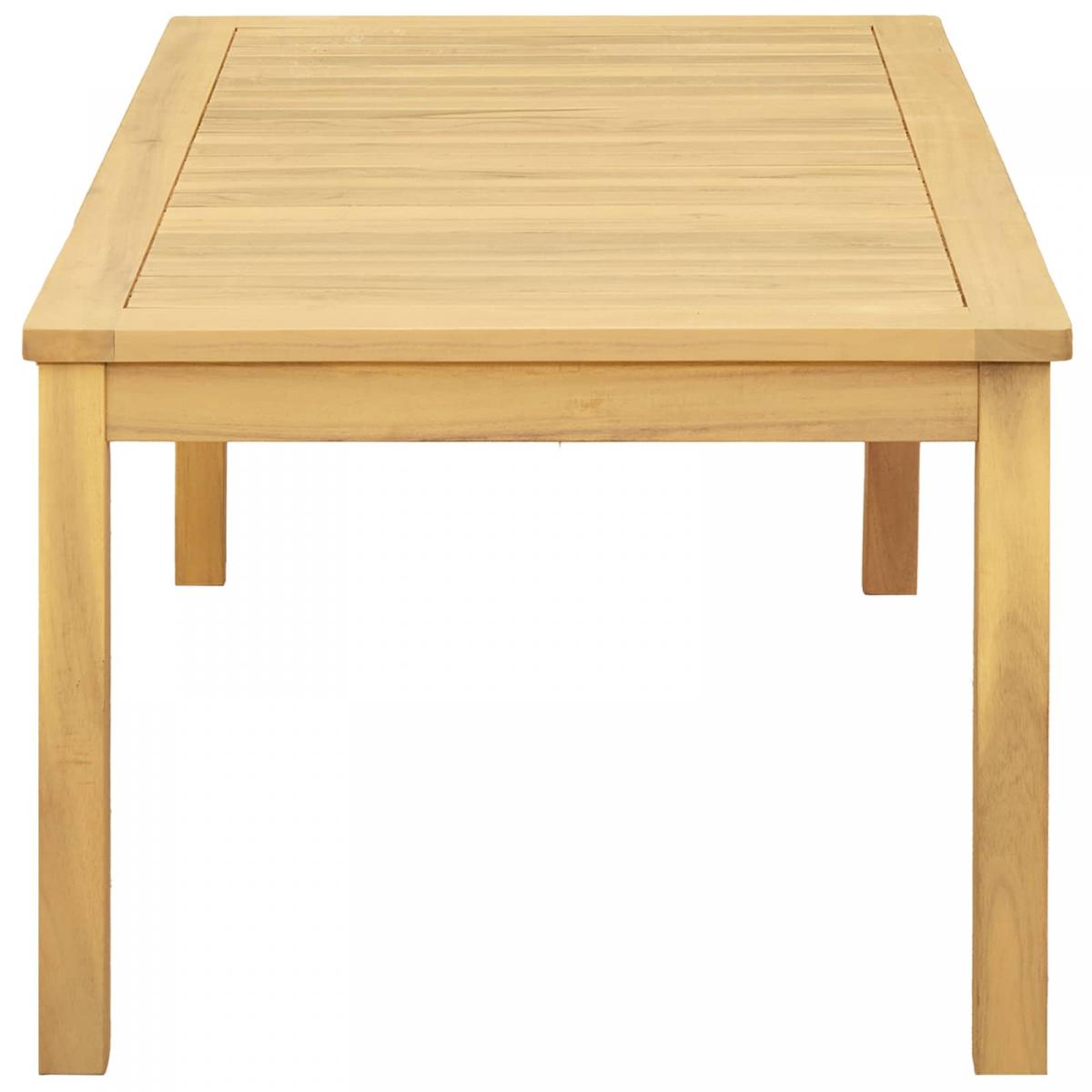 Mesa de Café Acacia clara
