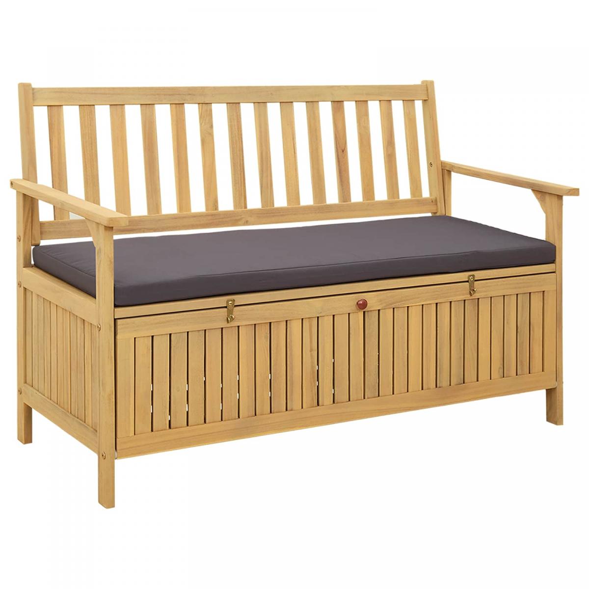 Banco de almacenamiento 2 -Seater Rectangular