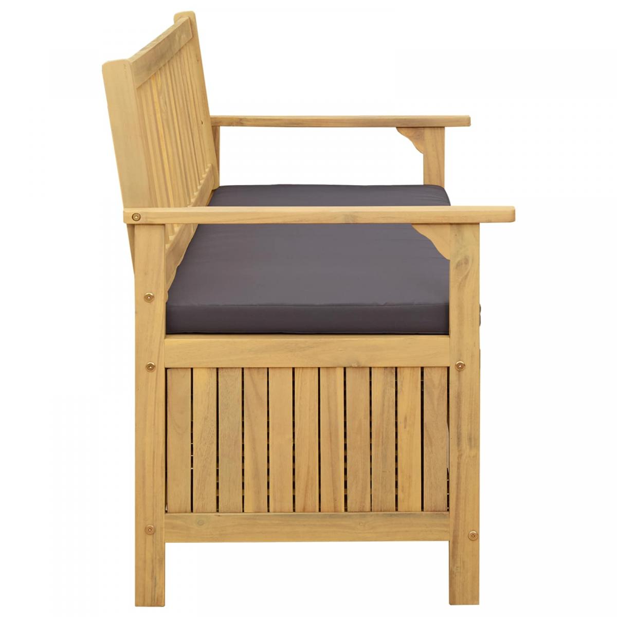 Banco de almacenamiento 2 -Seater Rectangular