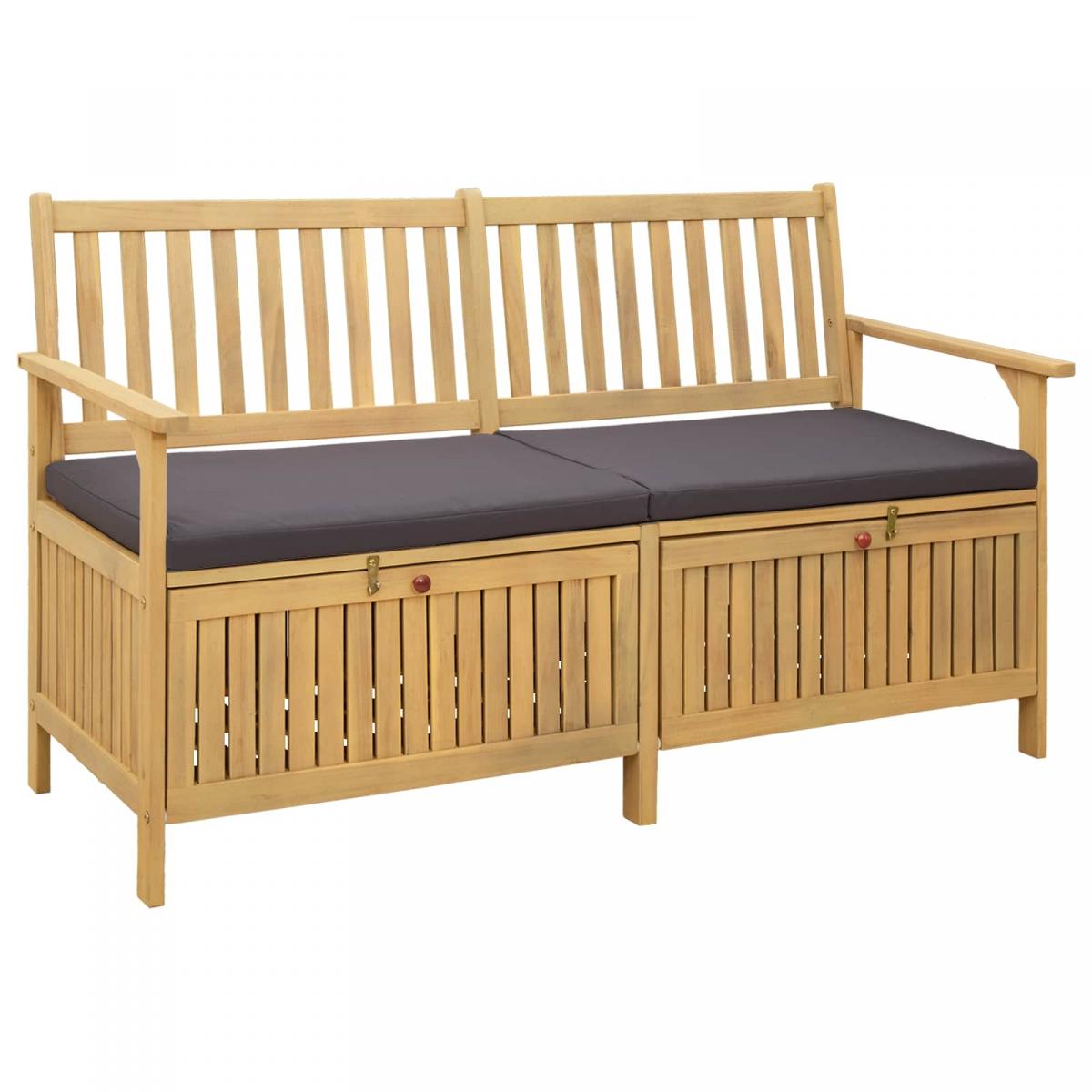 Banco de almacenamiento 2 -Seater Rectangular