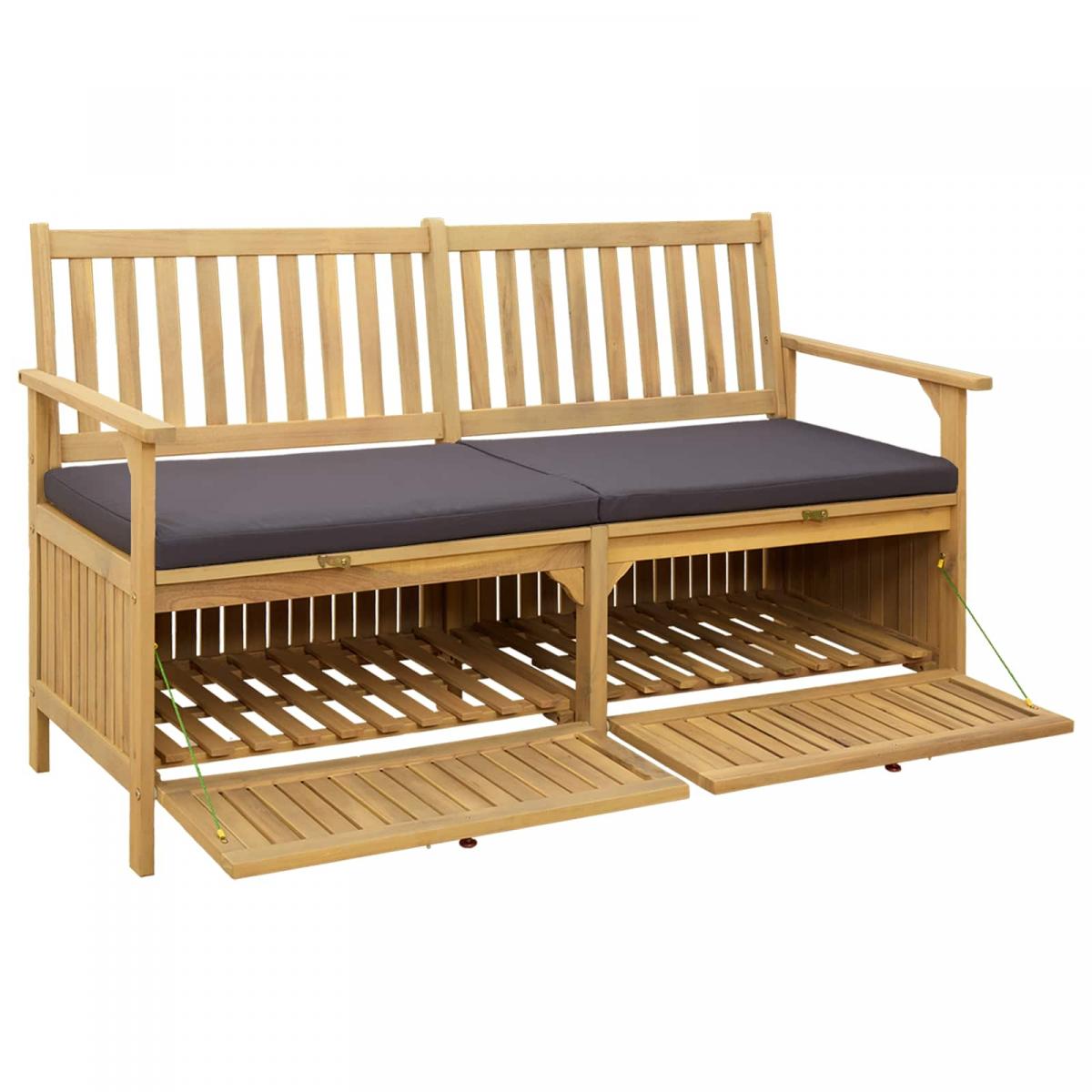 Banco de almacenamiento 2 -Seater Rectangular