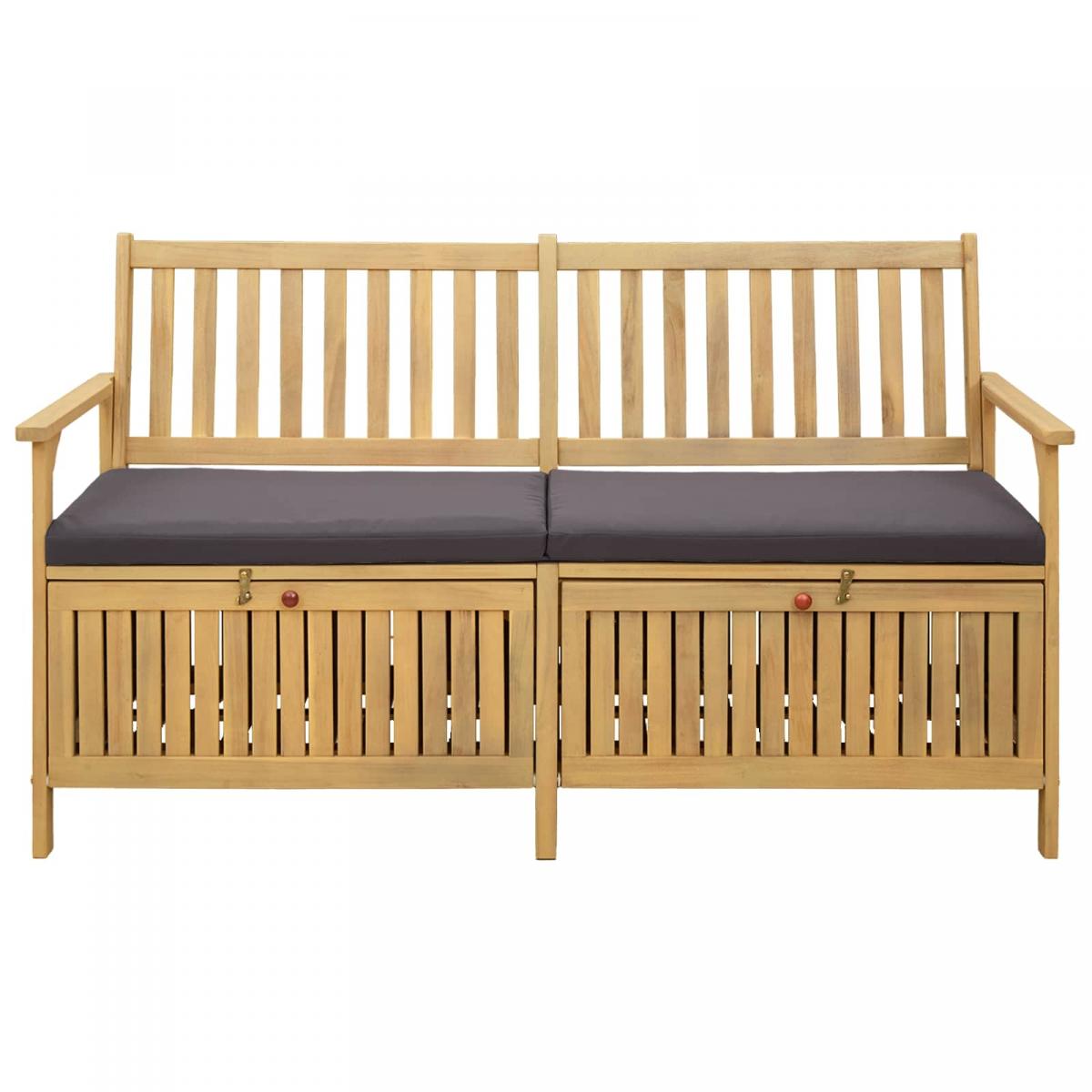 Banco de almacenamiento 2 -Seater Rectangular