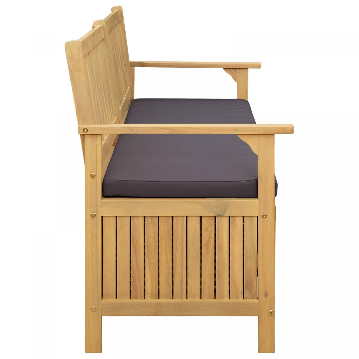Banco de almacenamiento 2 -Seater Rectangular