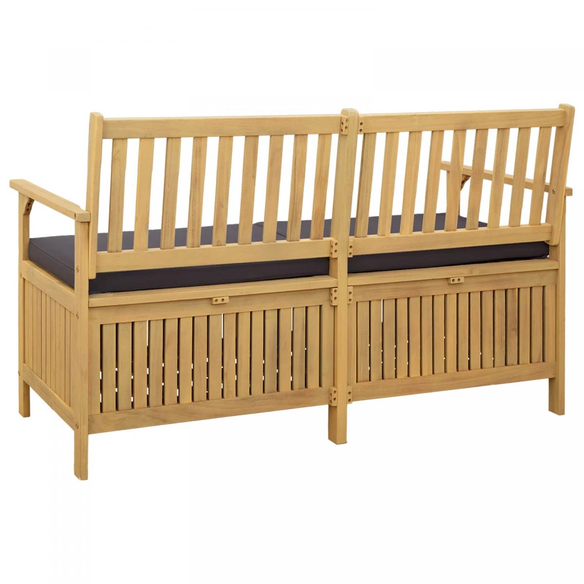 Banco de almacenamiento 2 -Seater Rectangular