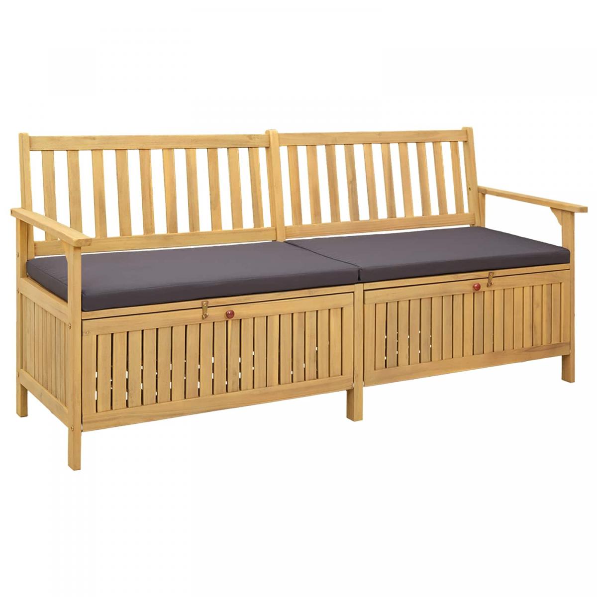 Banco de almacenamiento 2 -Seater Rectangular