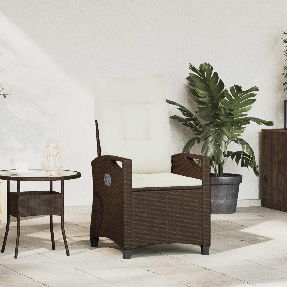 Silla de jardín reclinable