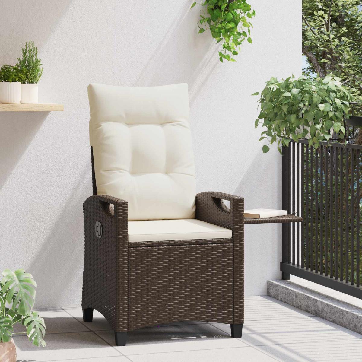 Silla de jardín reclinable