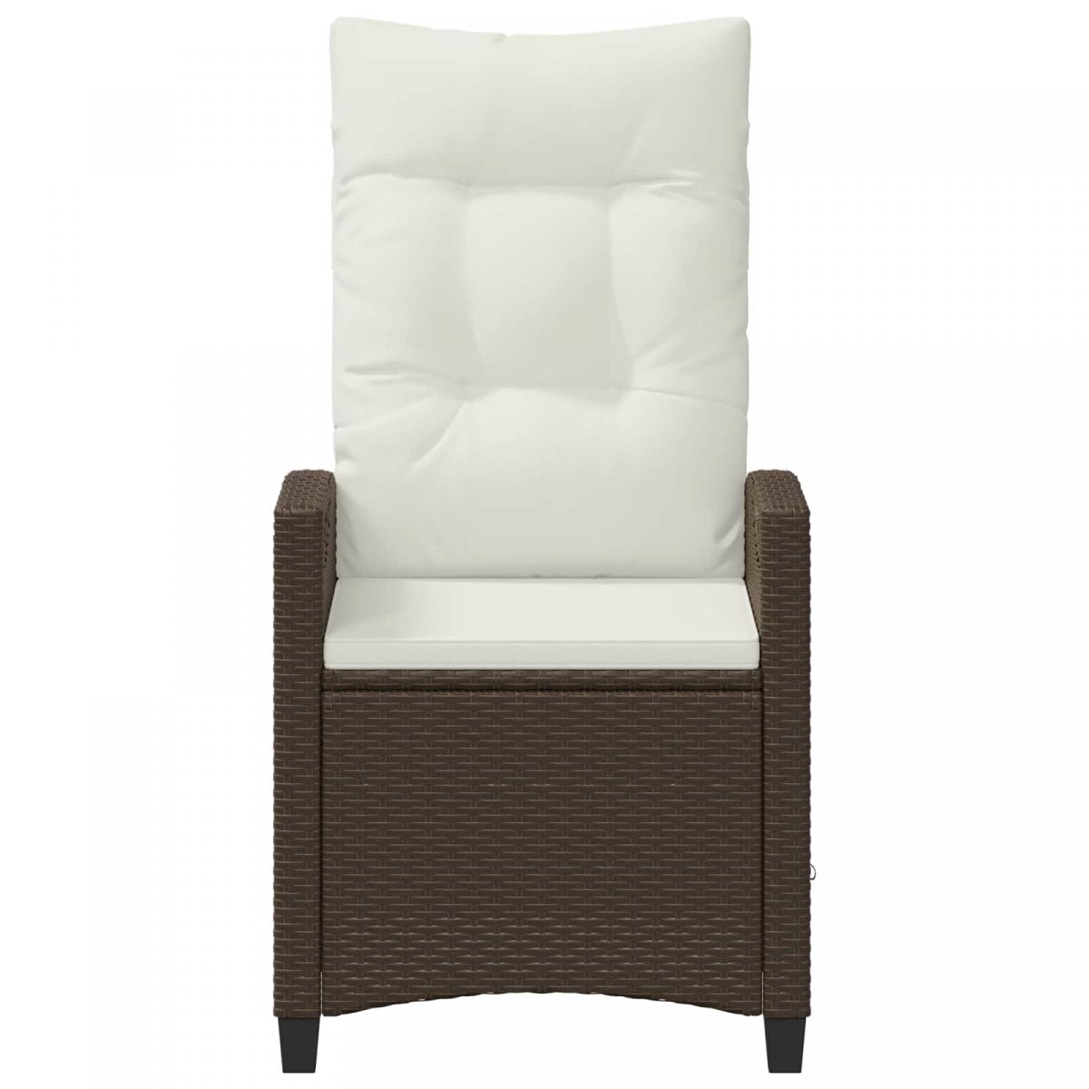 Silla de jardín reclinable