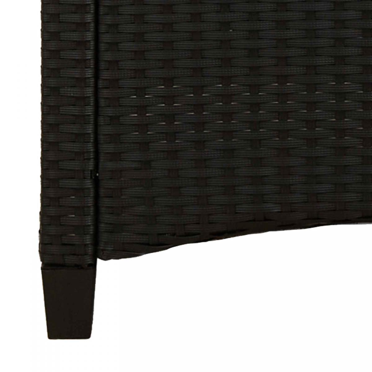 Banco de jardín con almohada y 105 x 60 x 112 cm