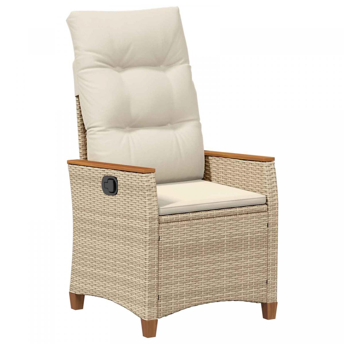 Silla de jardín reclinable