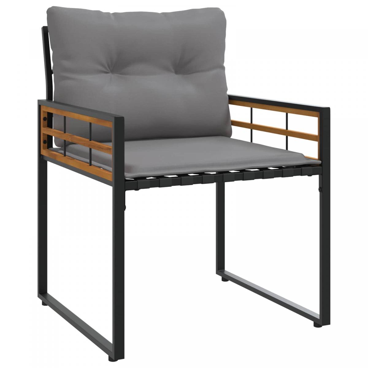 Juego de muebles de exterior 4 uds