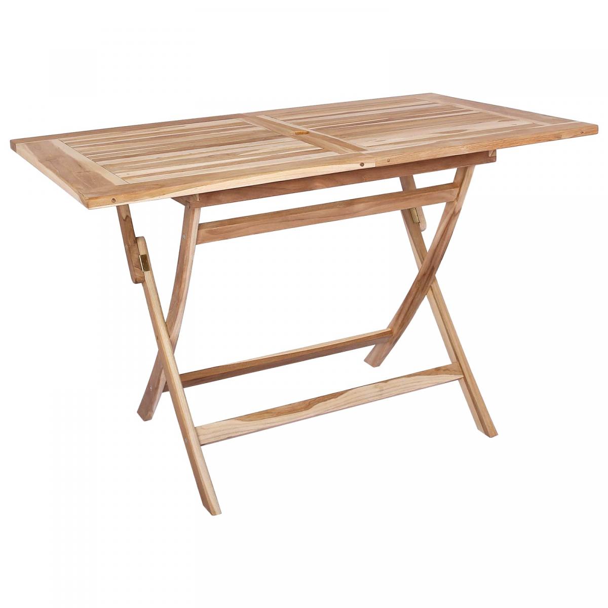 Mesa de jardín plegable