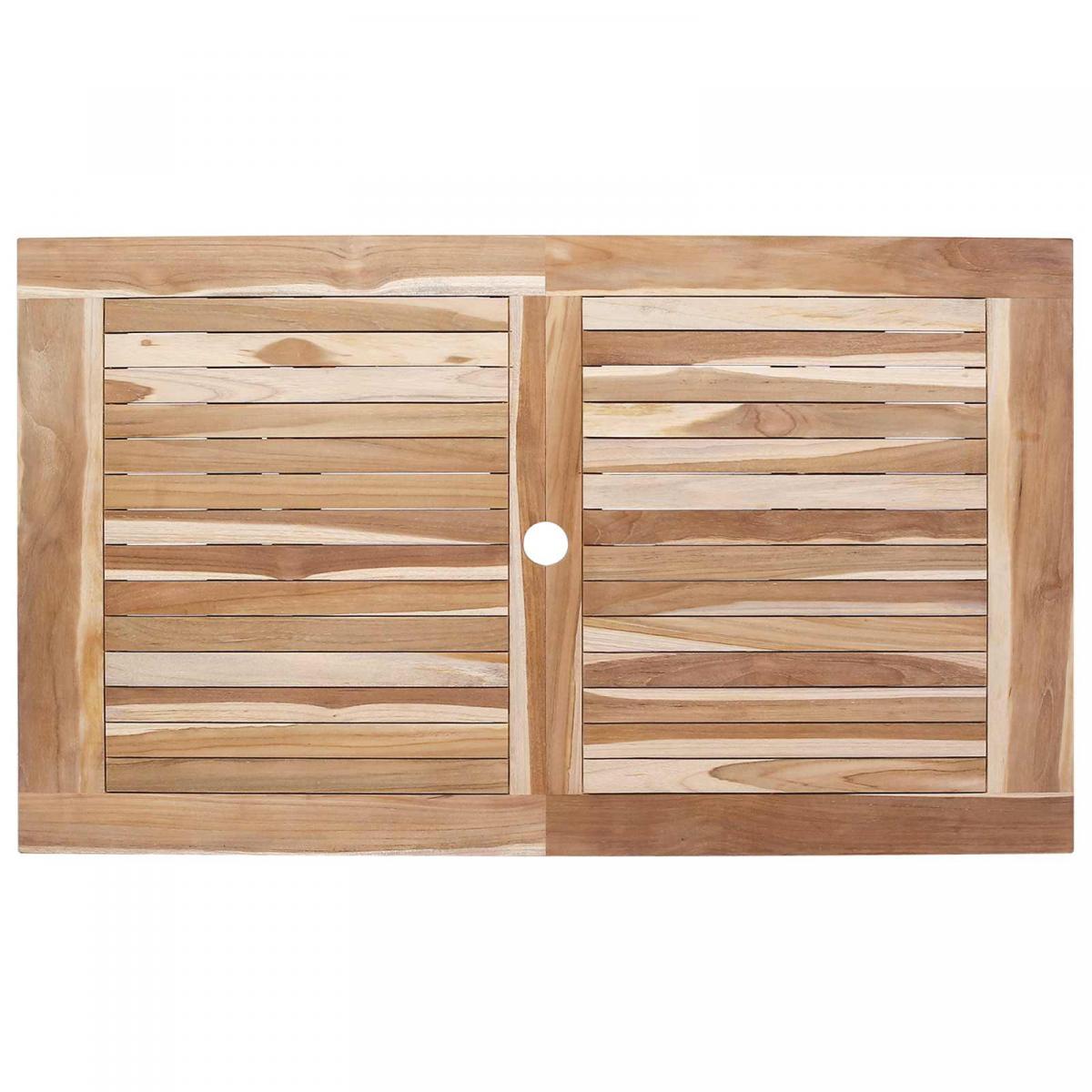 Mesa de jardín plegable