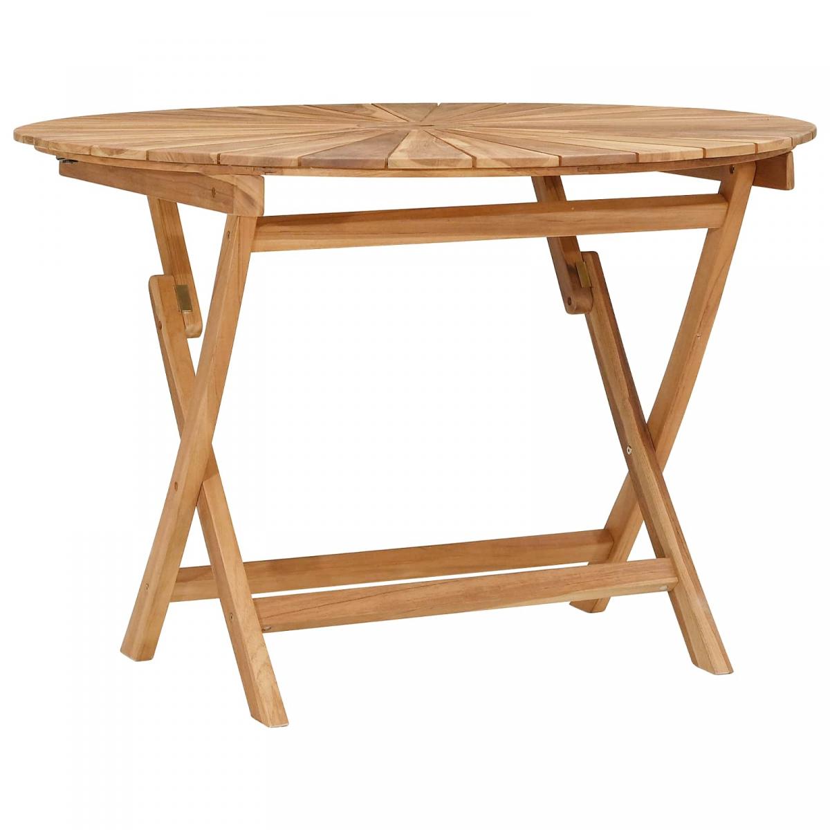 Mesa de jardín plegable