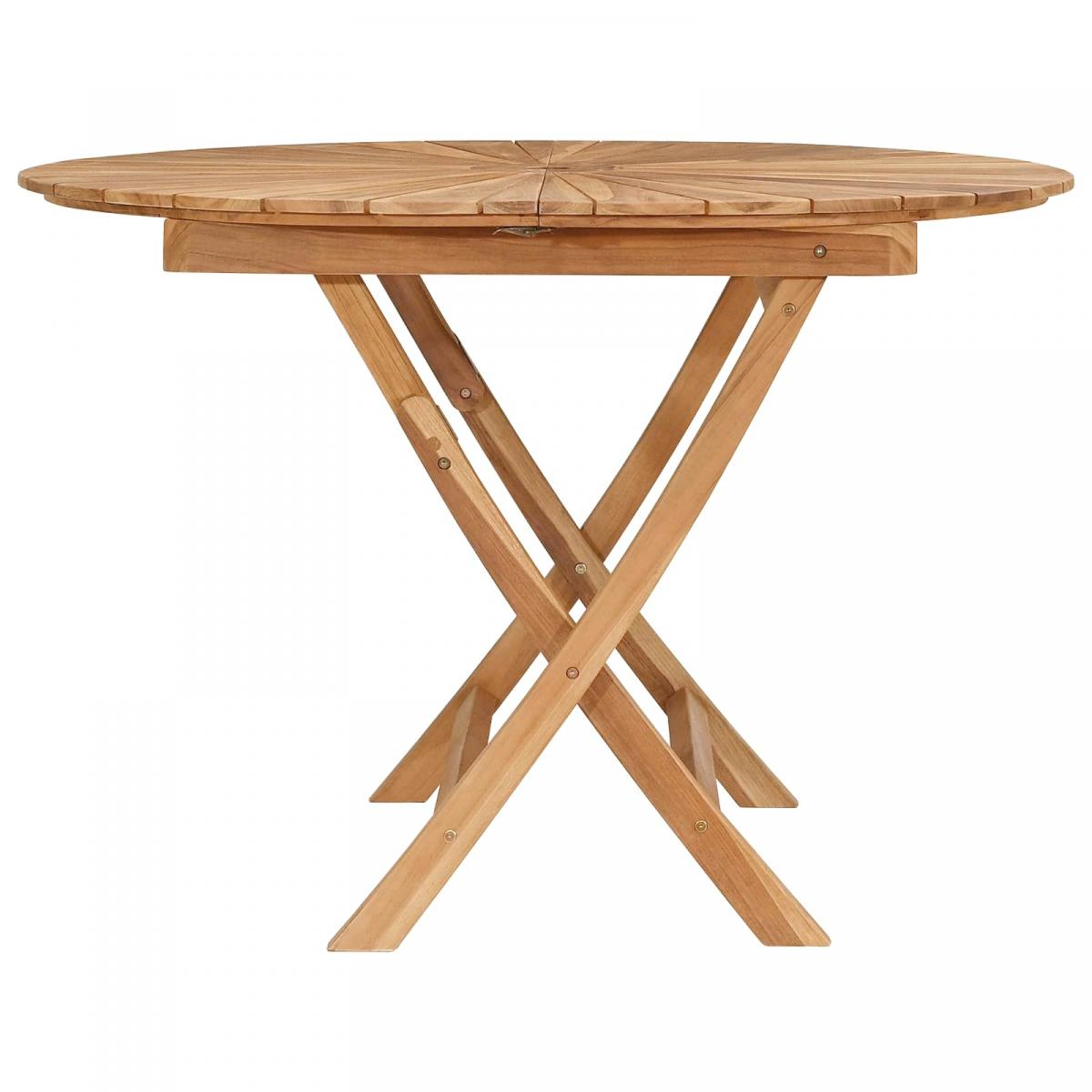 Mesa de jardín plegable
