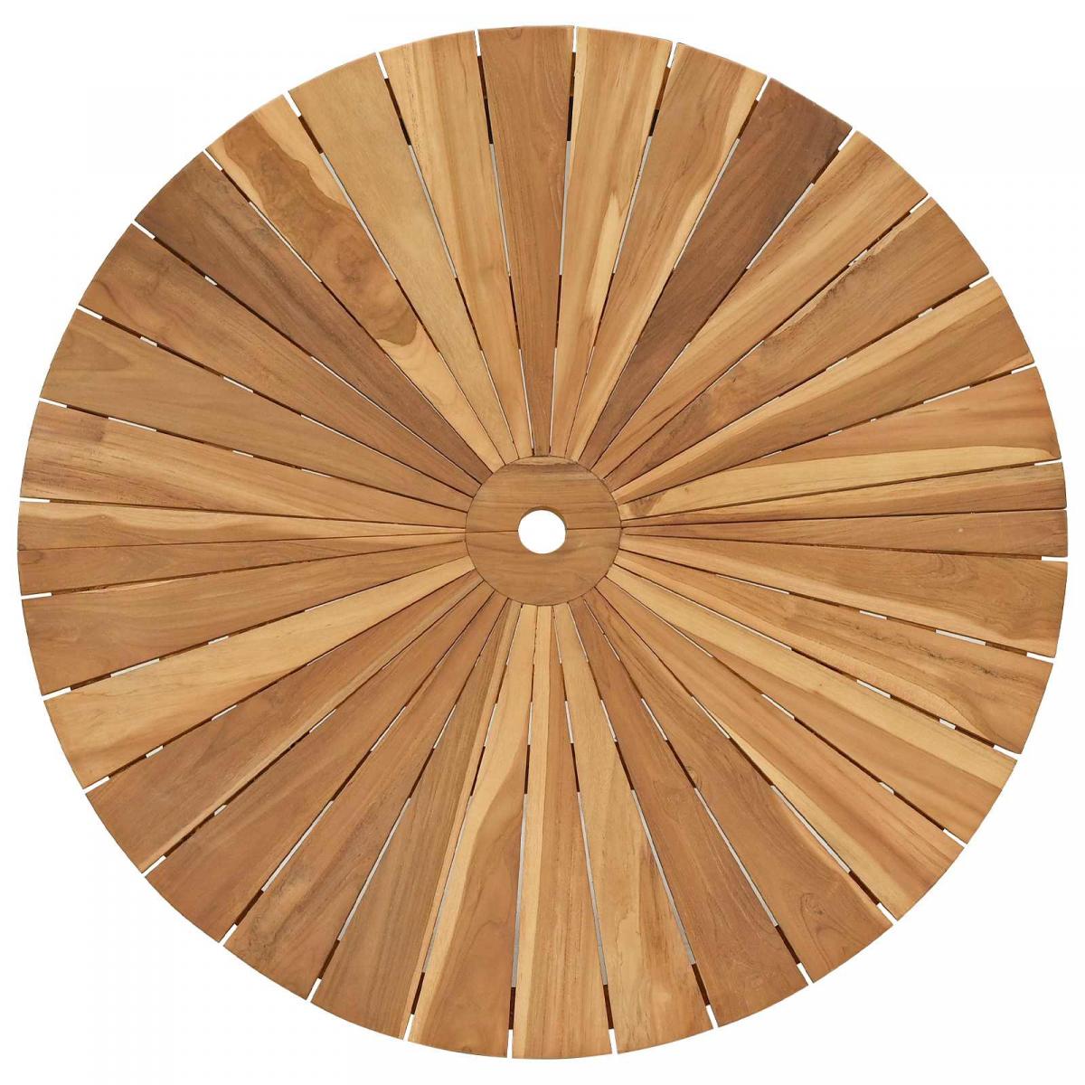 Mesa de jardín plegable