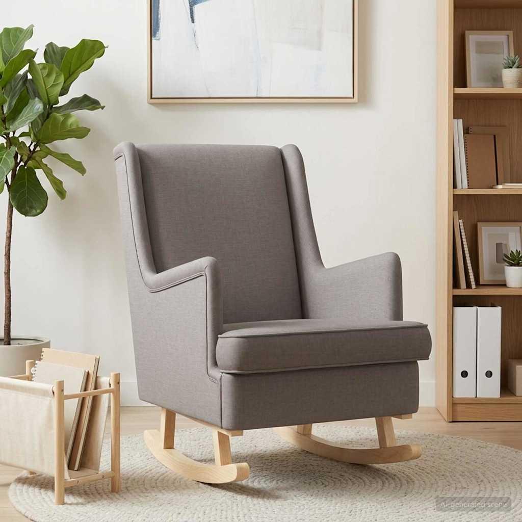 Mecedora 62 x 80 x 85 cm tela