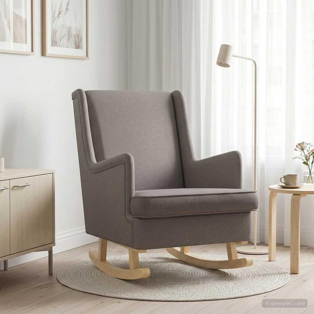 Mecedora 62 x 80 x 85 cm tela