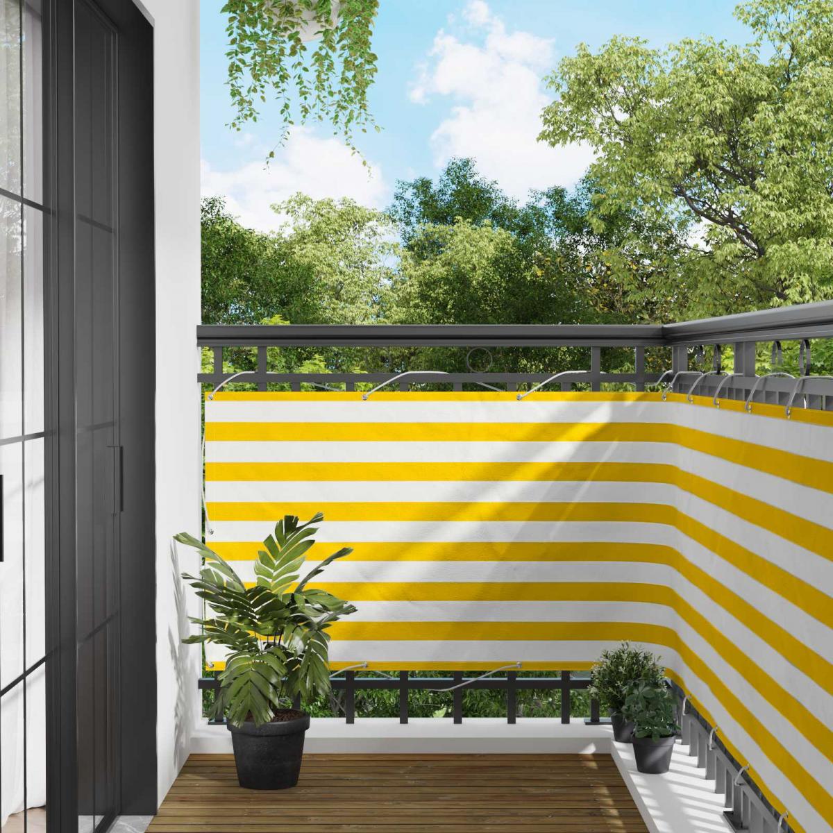 Pantalla de Balcón 100 x 300 cm Tela Oxford Rectangular