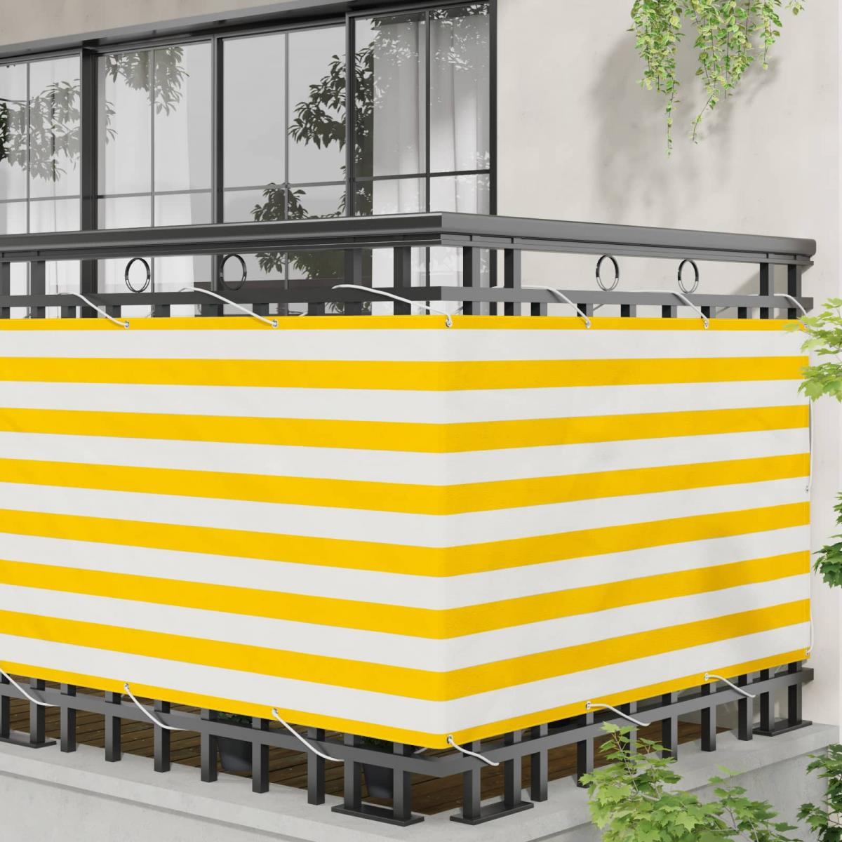 Pantalla de Balcón 100 x 300 cm Tela Oxford Rectangular