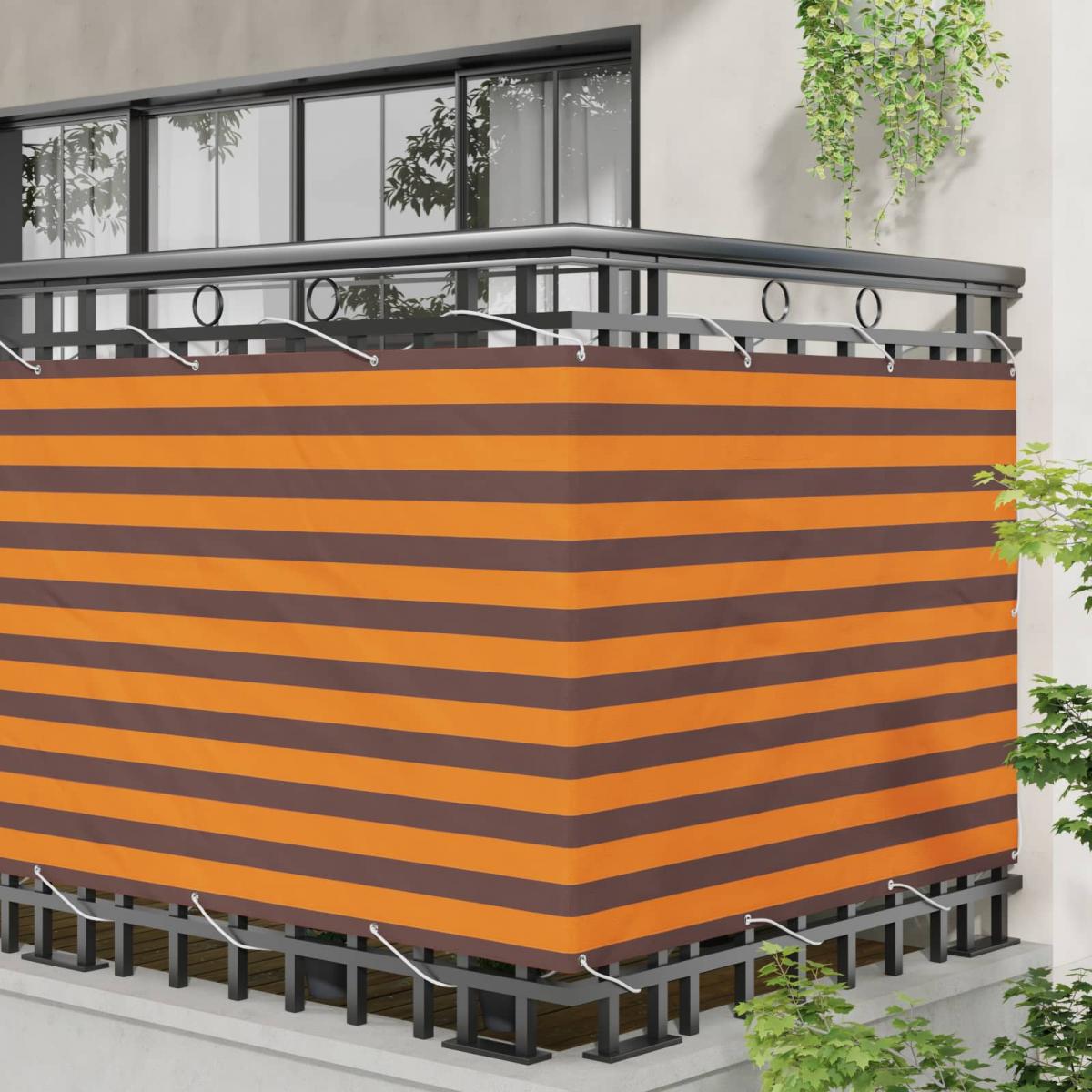 Pantalla de Balcón Rectangular Tela Oxford