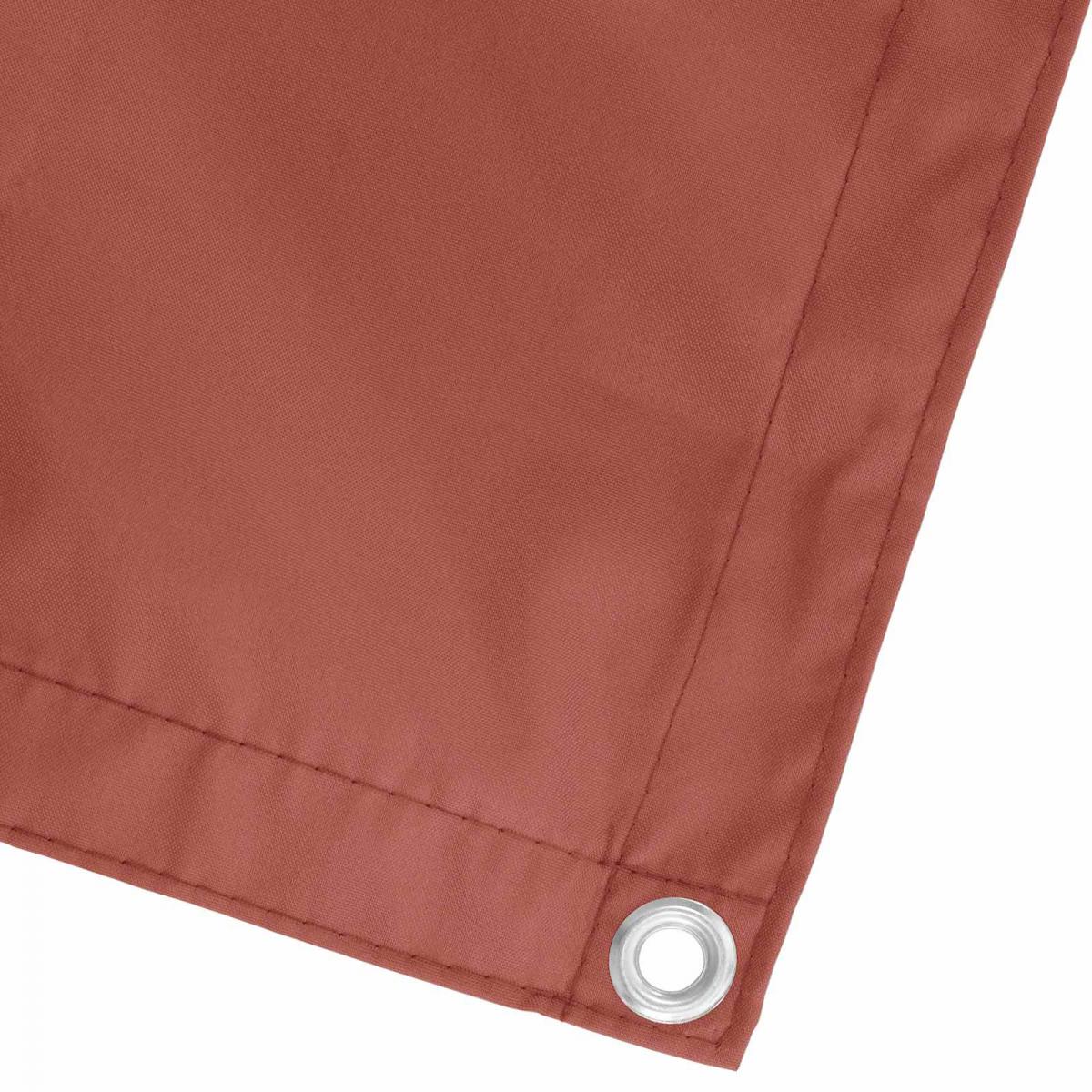 Pantalla de Balcón 100 x 500 cm Tela Oxford Rectangular Naranja