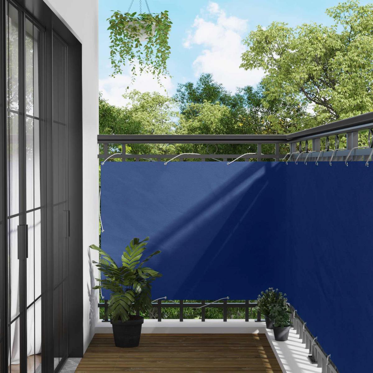 Pantalla de Balcón Rectangular Tela Oxford